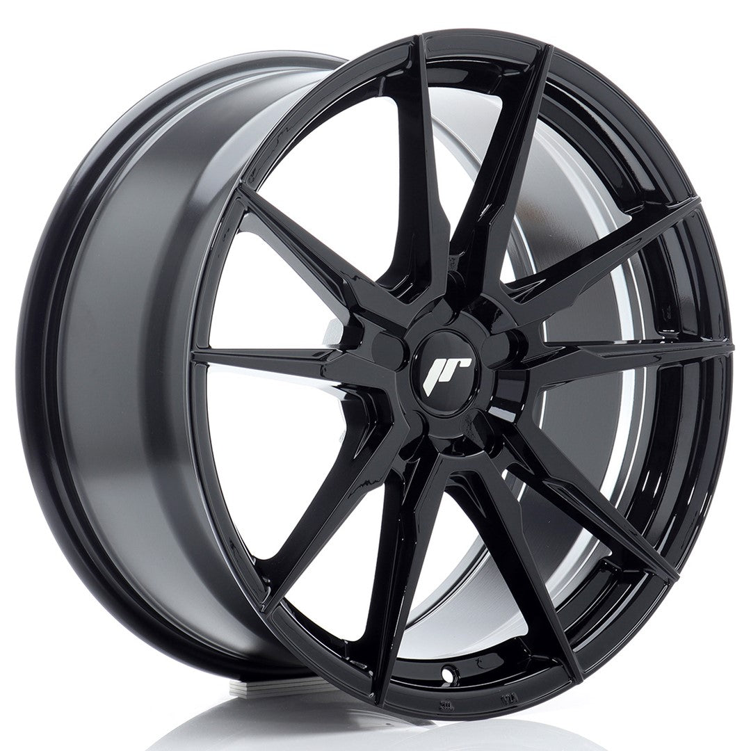 Felg JR Wheels JR21 19x8,5" Black – sett forfra