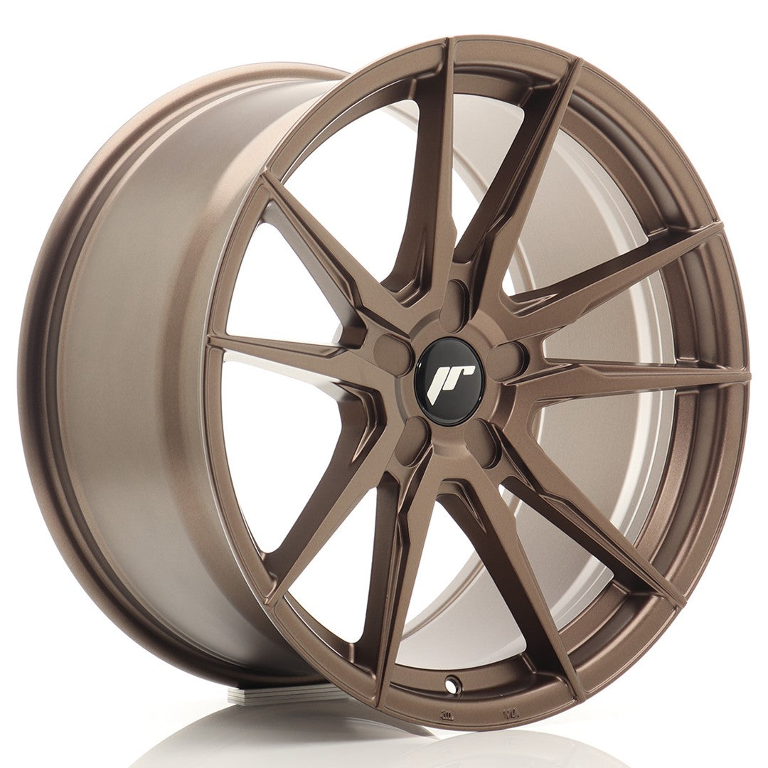 Felg JR Wheels JR21 19x9,5" Bronze – sett forfra