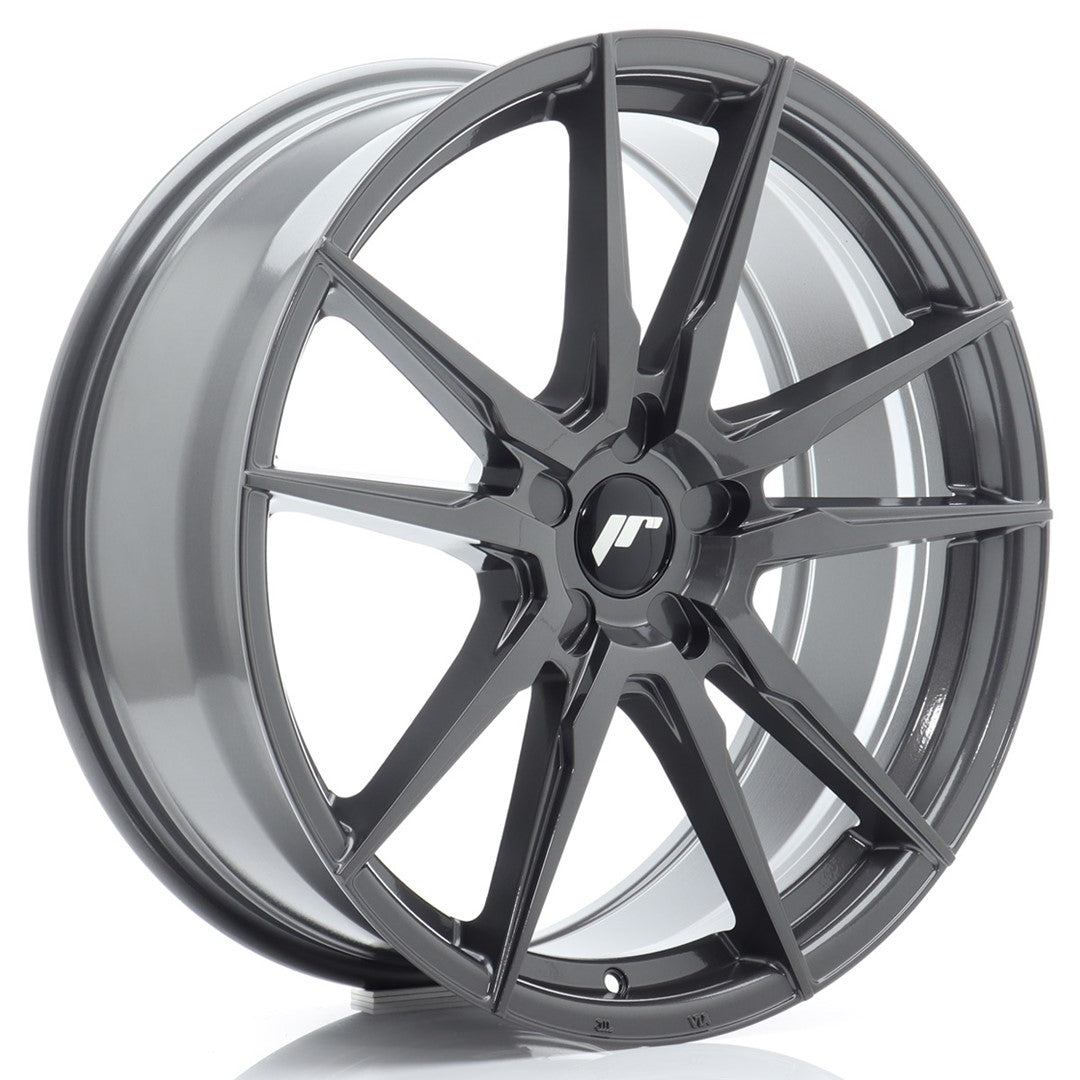 Felg JR Wheels JR21 20x8" Hyper Gray – sett forfra