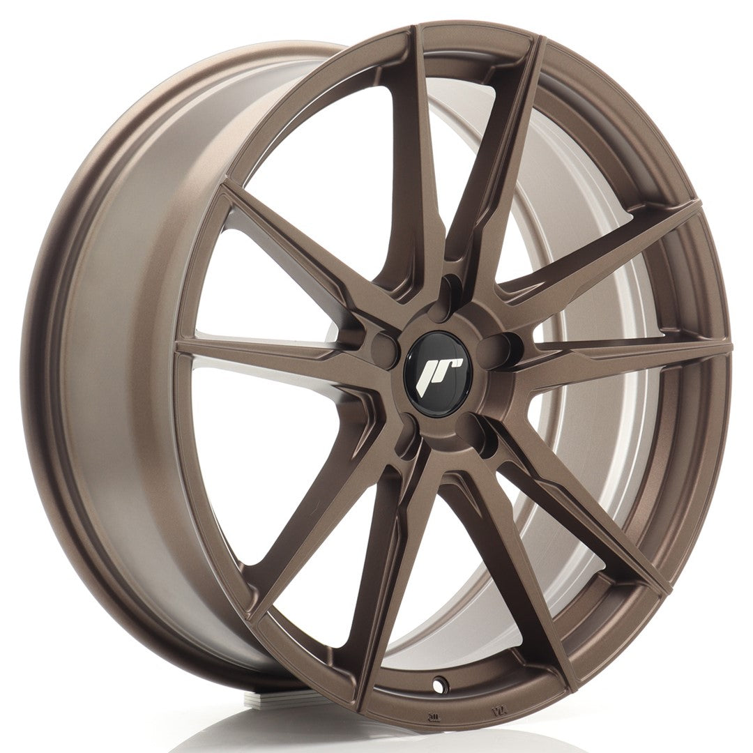 Felg JR Wheels JR21 20x8,5" Bronze – sett forfra