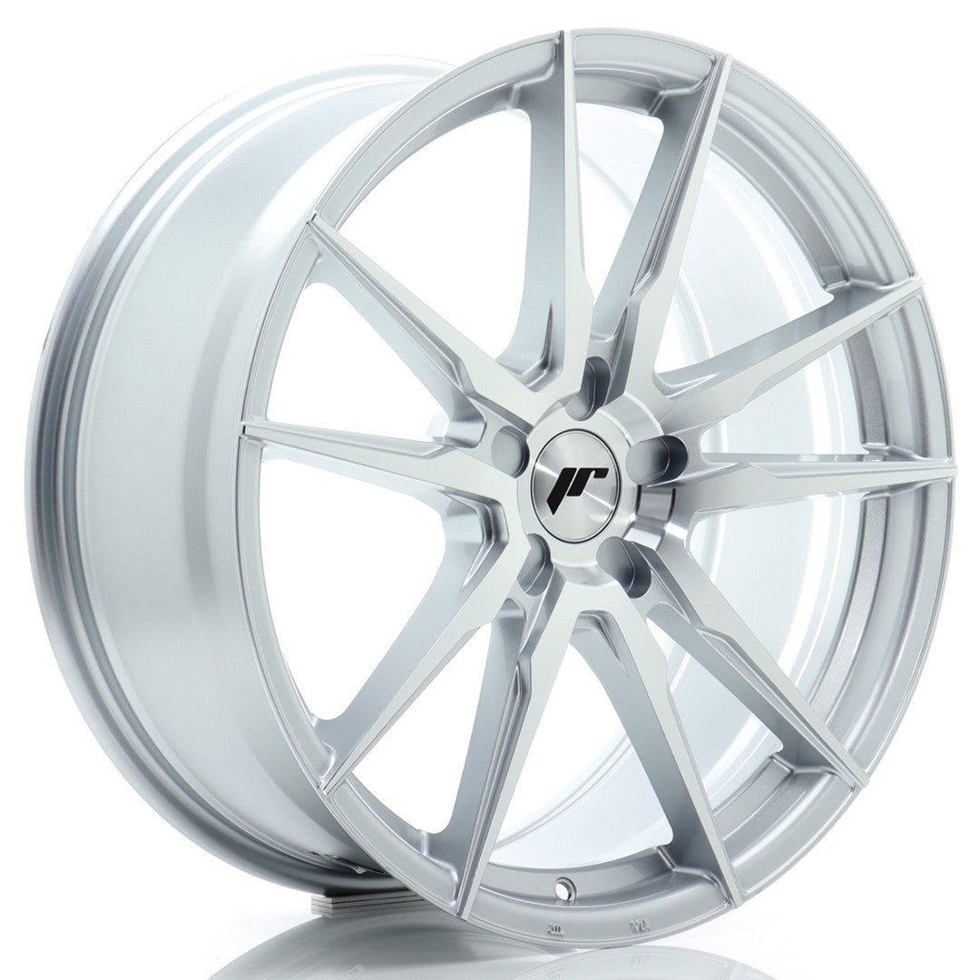 Felg JR Wheels JR21 20x8,5" Silver – sett forfra