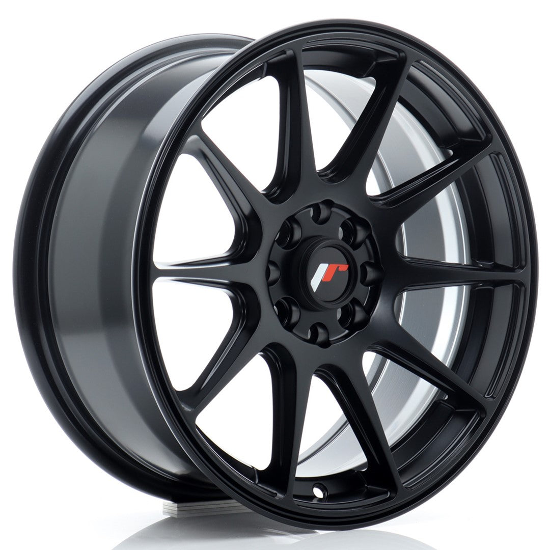 Felg JR Wheels JR11 16x7" Black – sett forfra