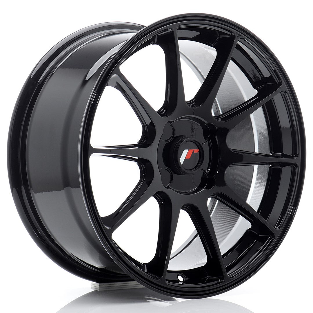 Felg JR Wheels JR11 17x8" Black – sett forfra