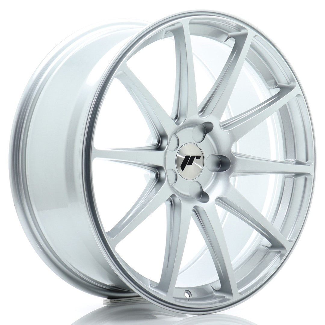 Felg JR Wheels JR11 20x8,5" Silver – sett forfra