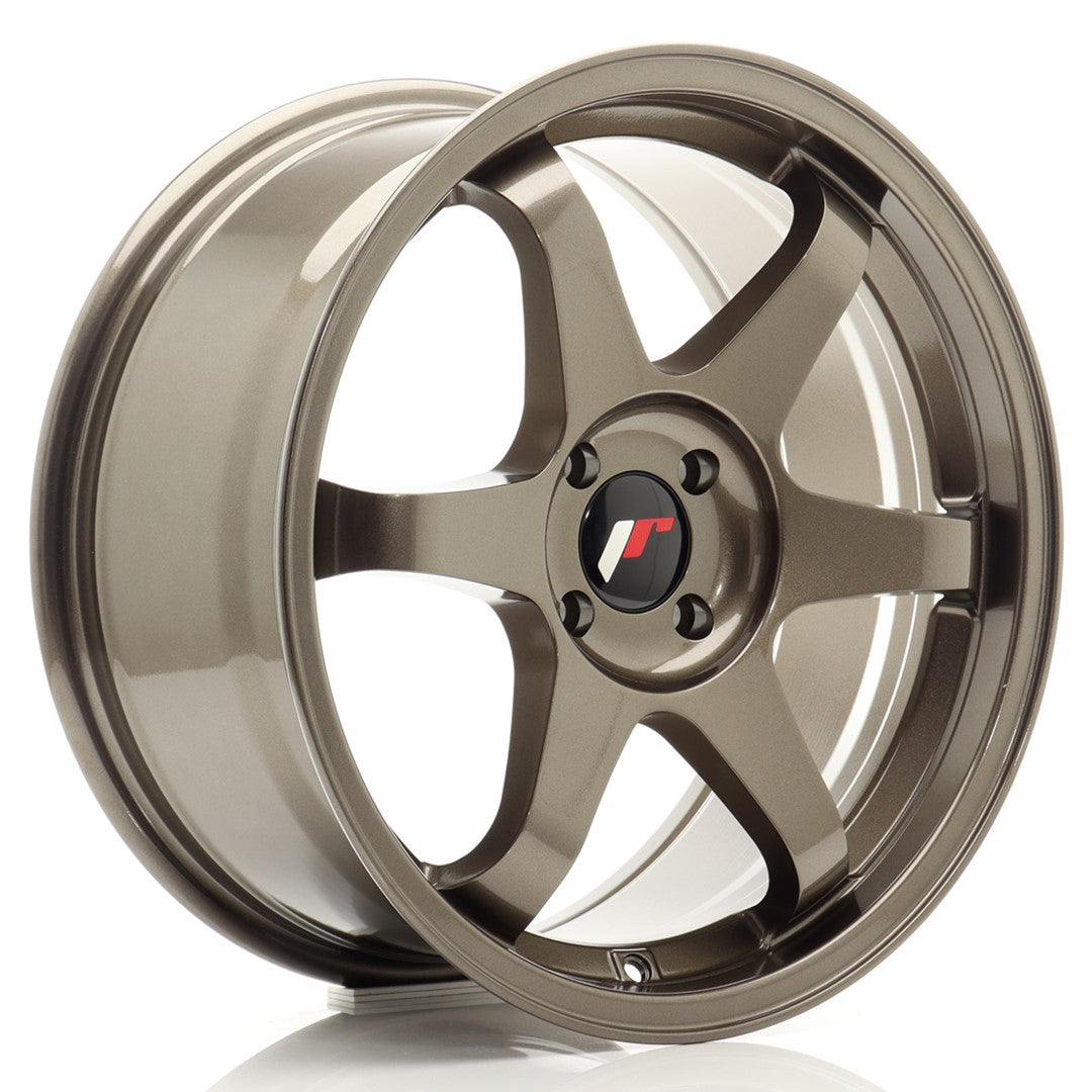 Felg JR Wheels JR3 17x8" Bronze – sett forfra