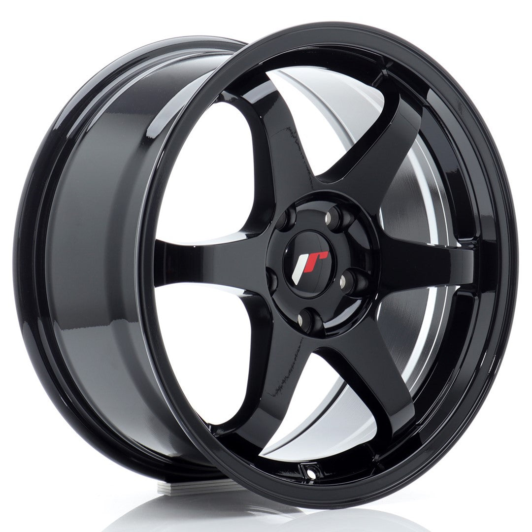 Felg JR Wheels JR3 17x8" Black – sett forfra
