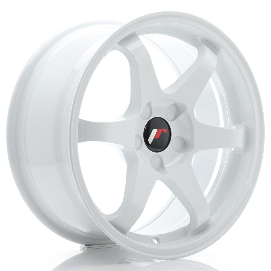 Felg JR Wheels JR3 17x8" White – sett forfra