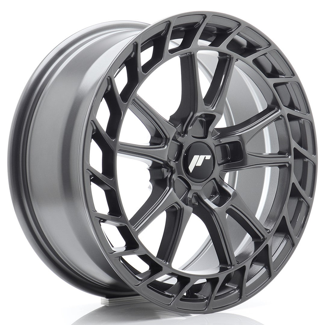 Felg JR Wheels JR45 18x8" Hyper Gray – sett forfra