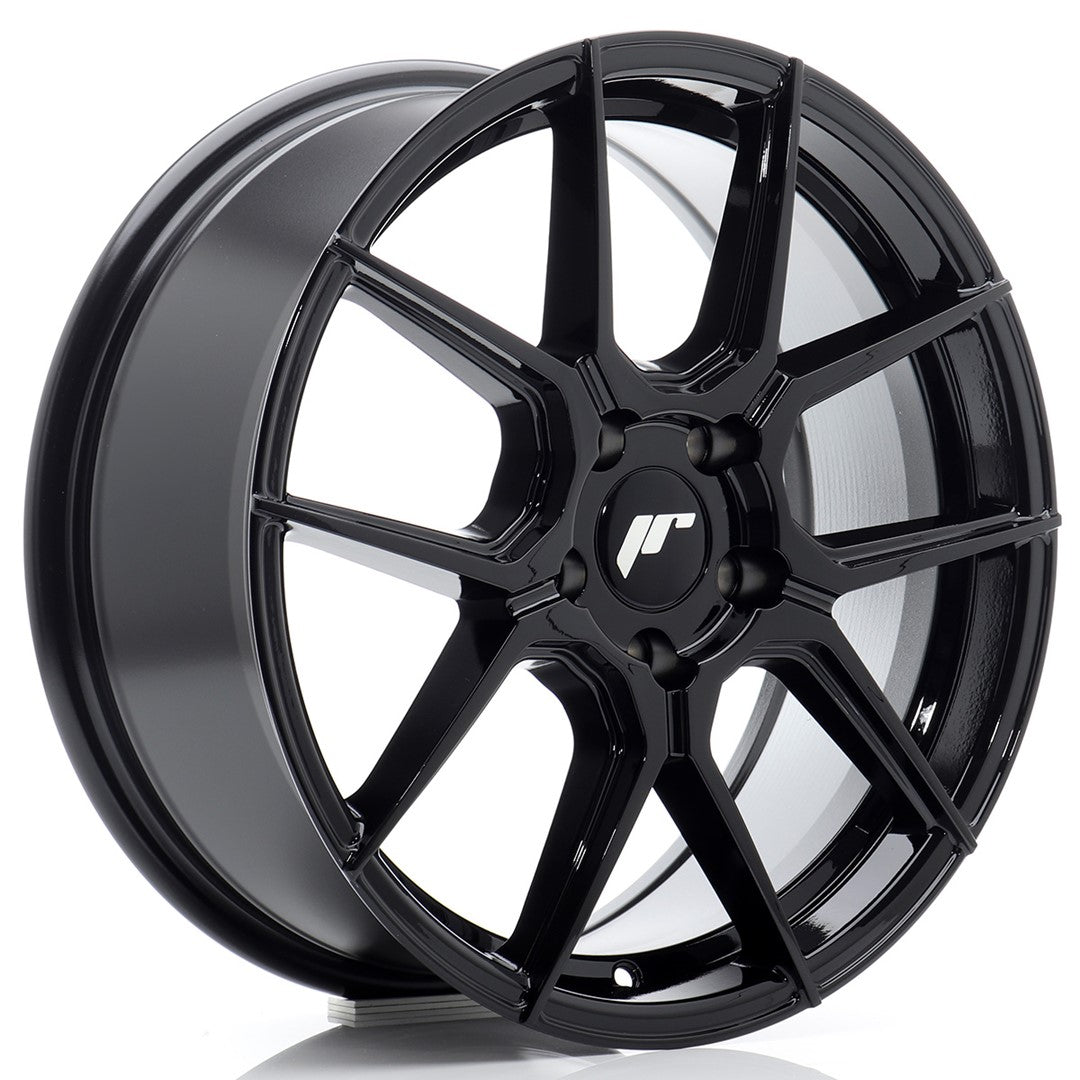 Felg JR Wheels JR30 17x7" Black – sett forfra