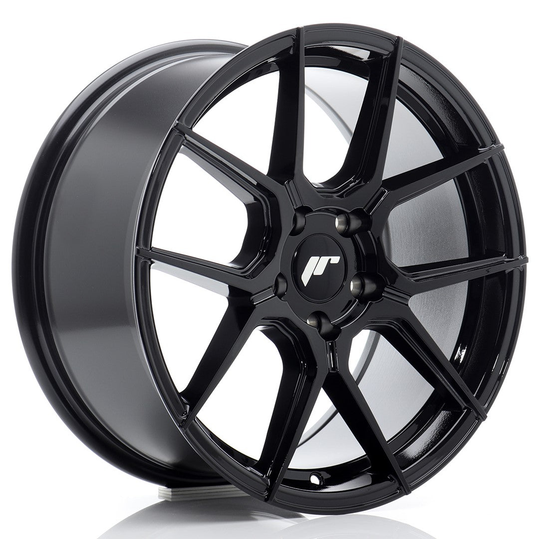 Felg JR Wheels JR30 17x8" Black – sett forfra
