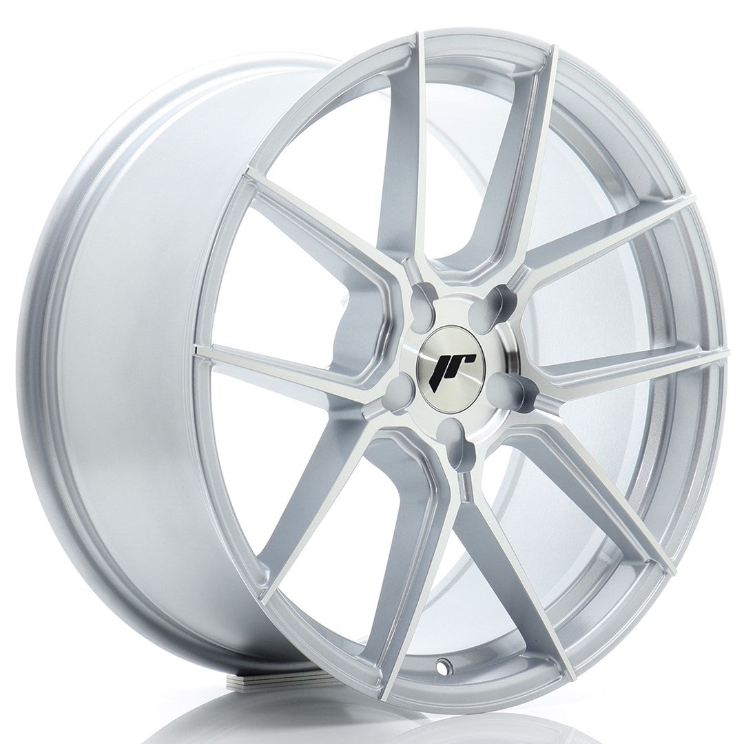 Felg JR Wheels JR30 19x8,5" Silver – sett forfra