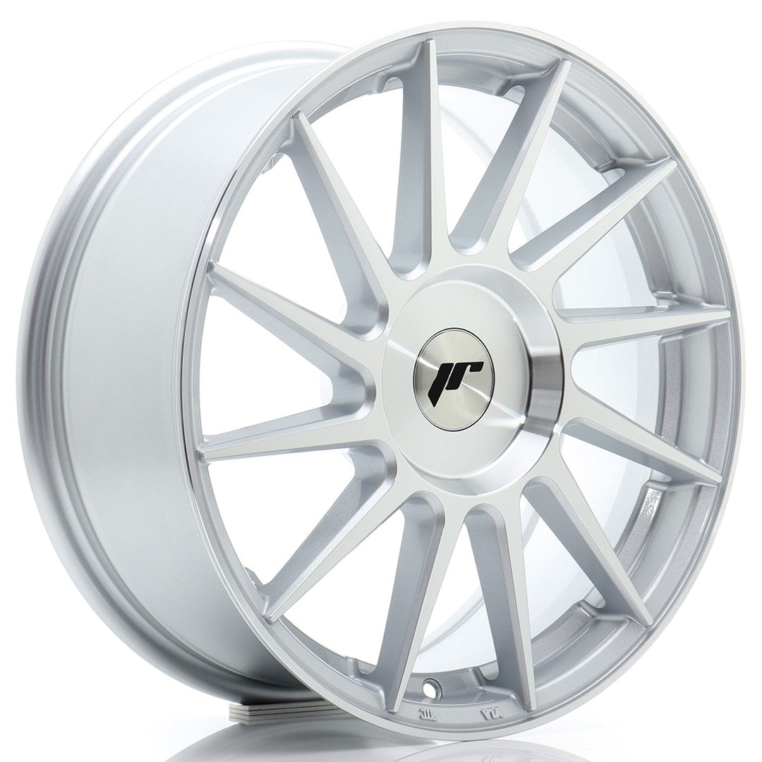 Felg JR Wheels JR22 17x8" Silver – sett forfra