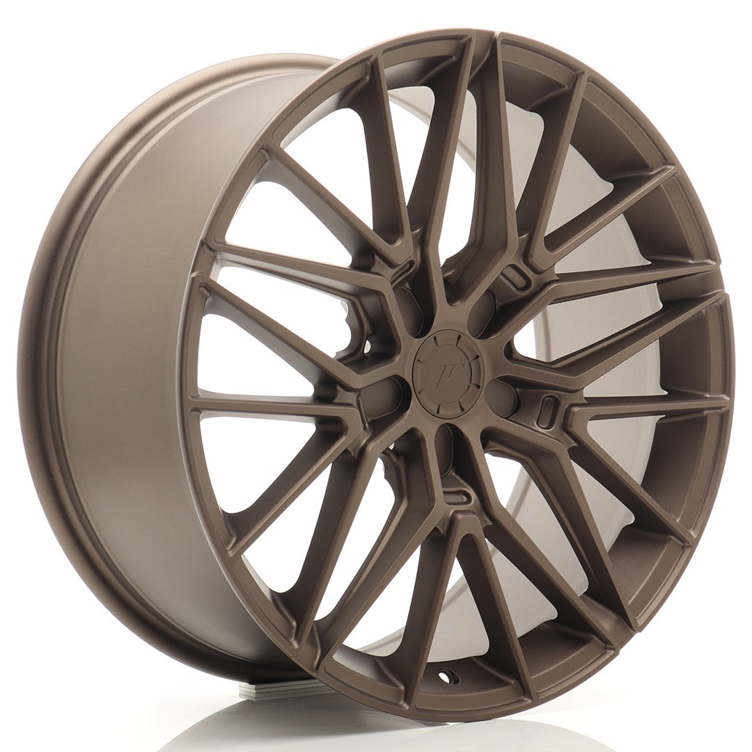Felg JR Wheels JR38 19x8,5" Bronze – sett forfra