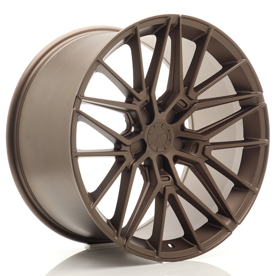 Felg JR Wheels JR38 20x10,5" Bronze – sett forfra
