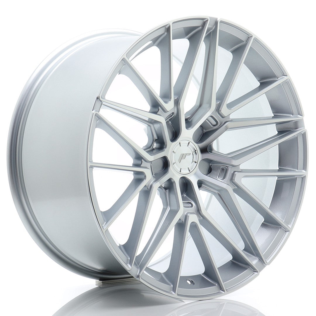 Felg JR Wheels JR38 20x10,5" Silver – sett forfra