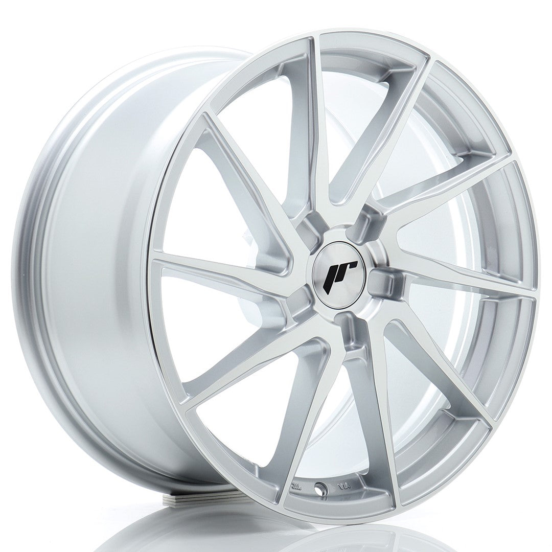 Felg JR Wheels JR36 18x9" Silver – sett forfra