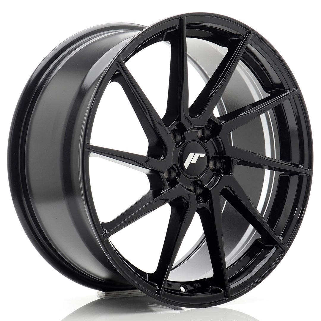 Felg JR Wheels JR36 19x8,5" Black – sett forfra