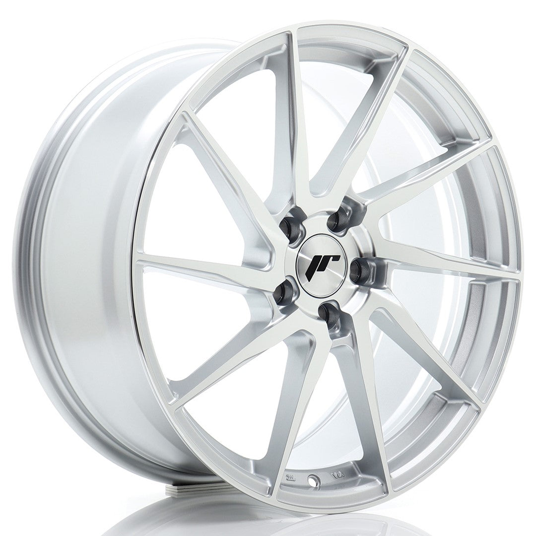 Felg JR Wheels JR36 19x8,5" Silver – sett forfra