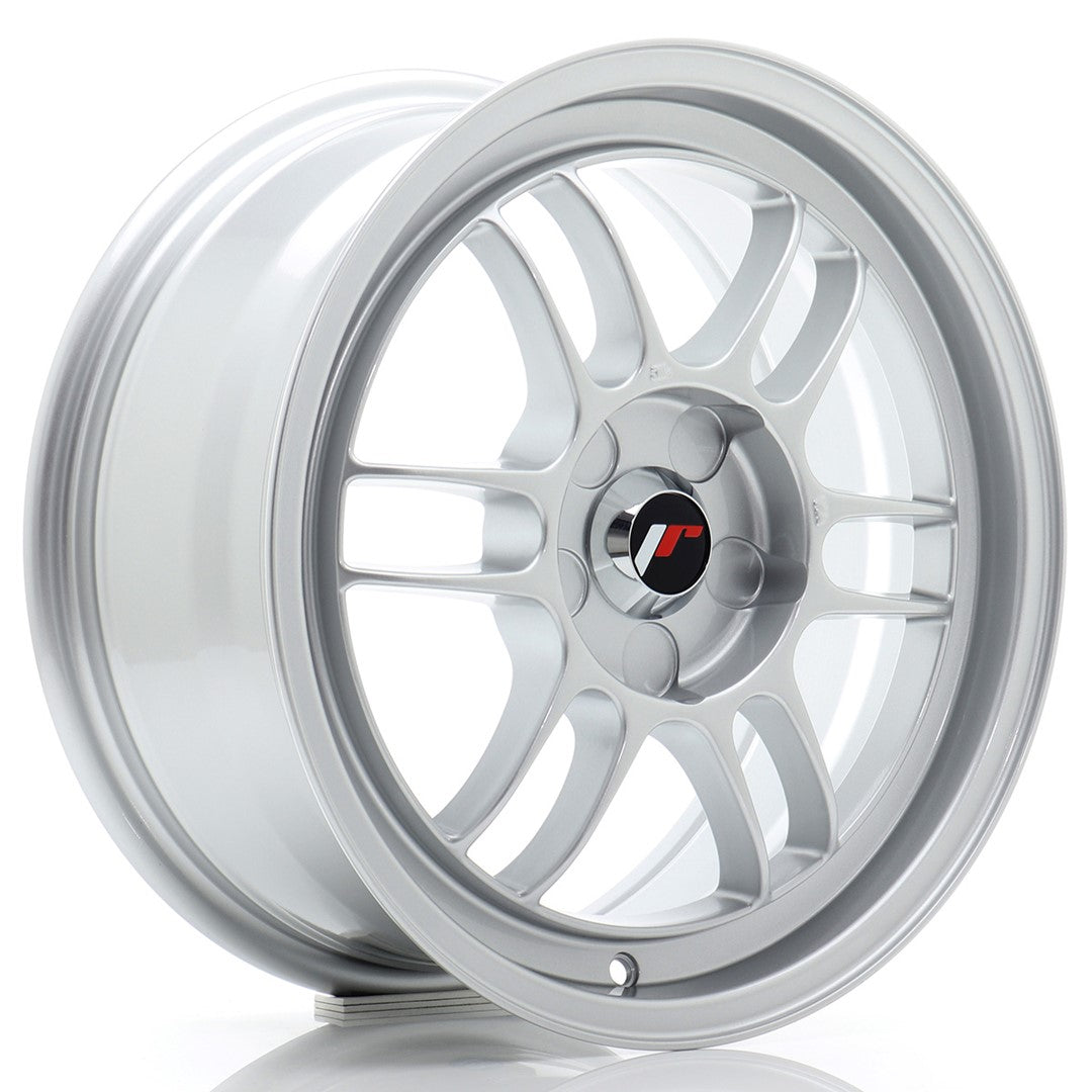 Felg JR Wheels JR7 16x7" Silver – sett forfra