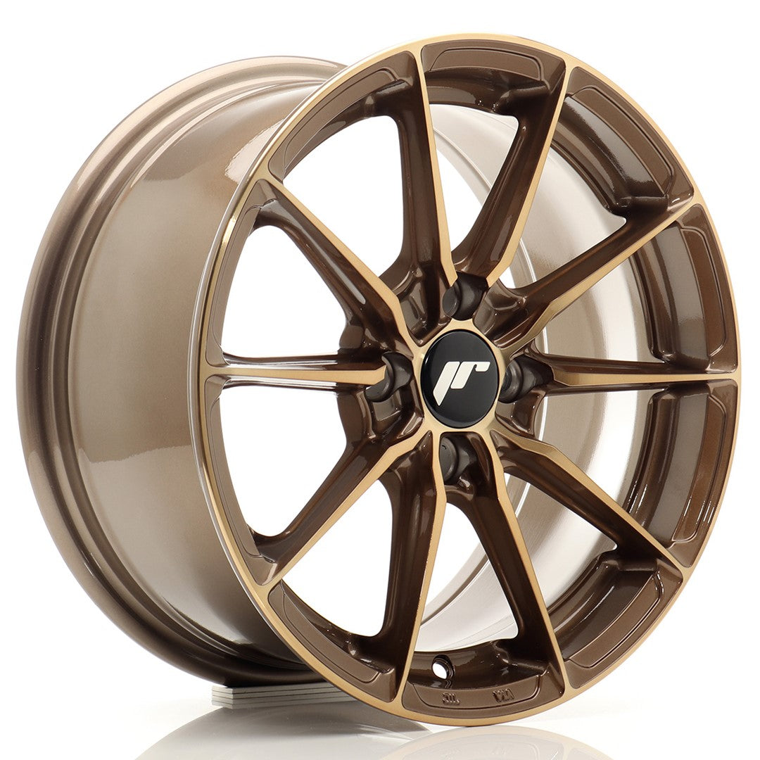 Felg JR Wheels JR37 15x7" Bronze – sett forfra