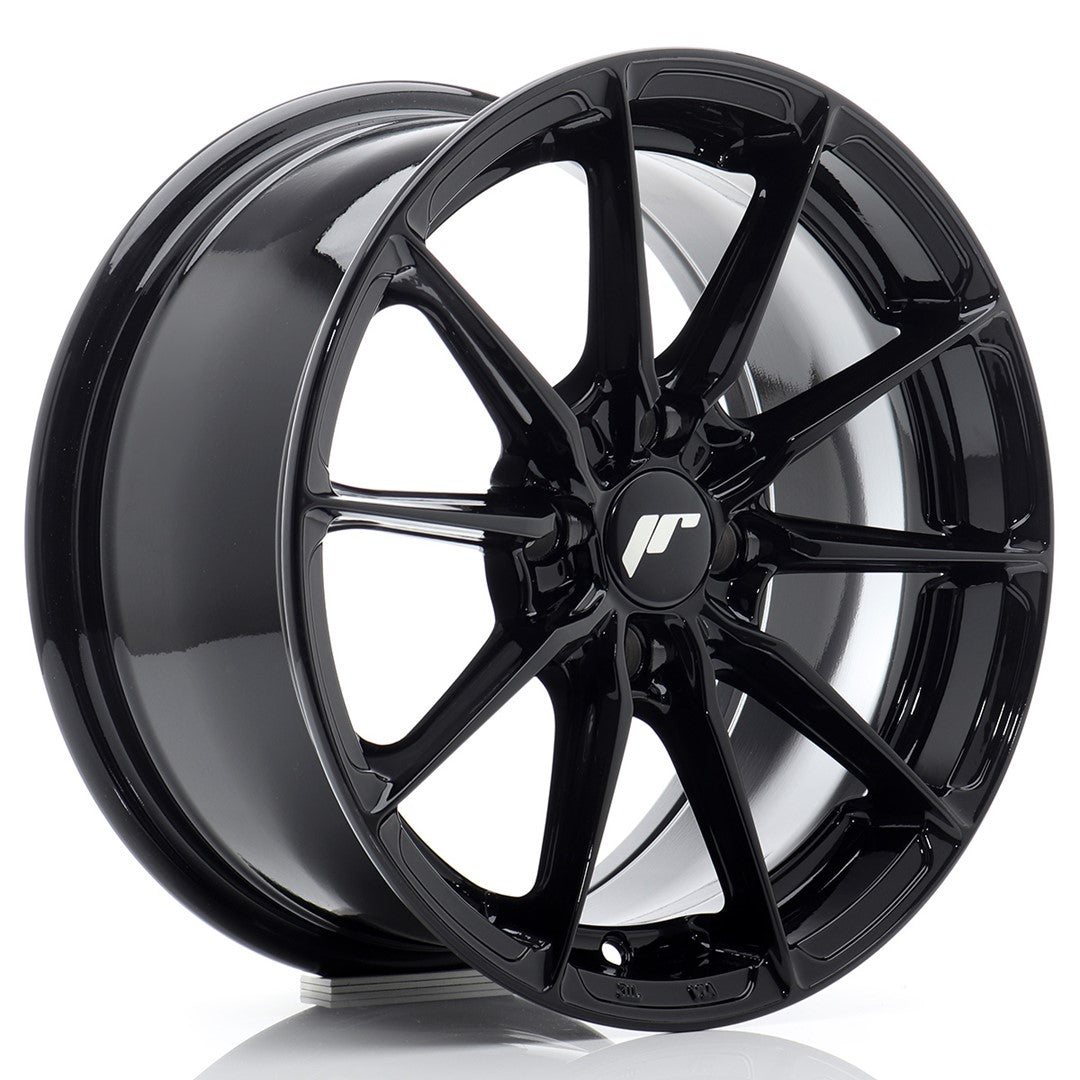 Felg JR Wheels JR37 15x7" Black – sett forfra