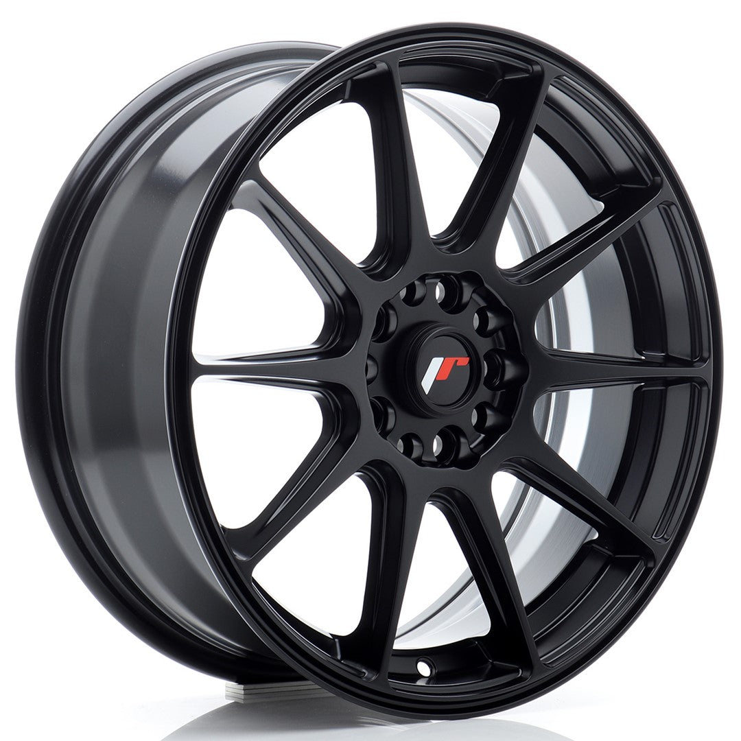 Felg JR Wheels JR11 17x7" Black – sett forfra
