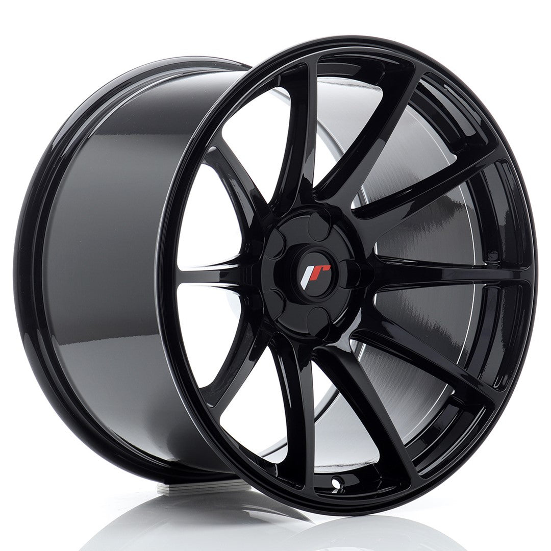 Felg JR Wheels JR11 18x10,5" Black – sett forfra