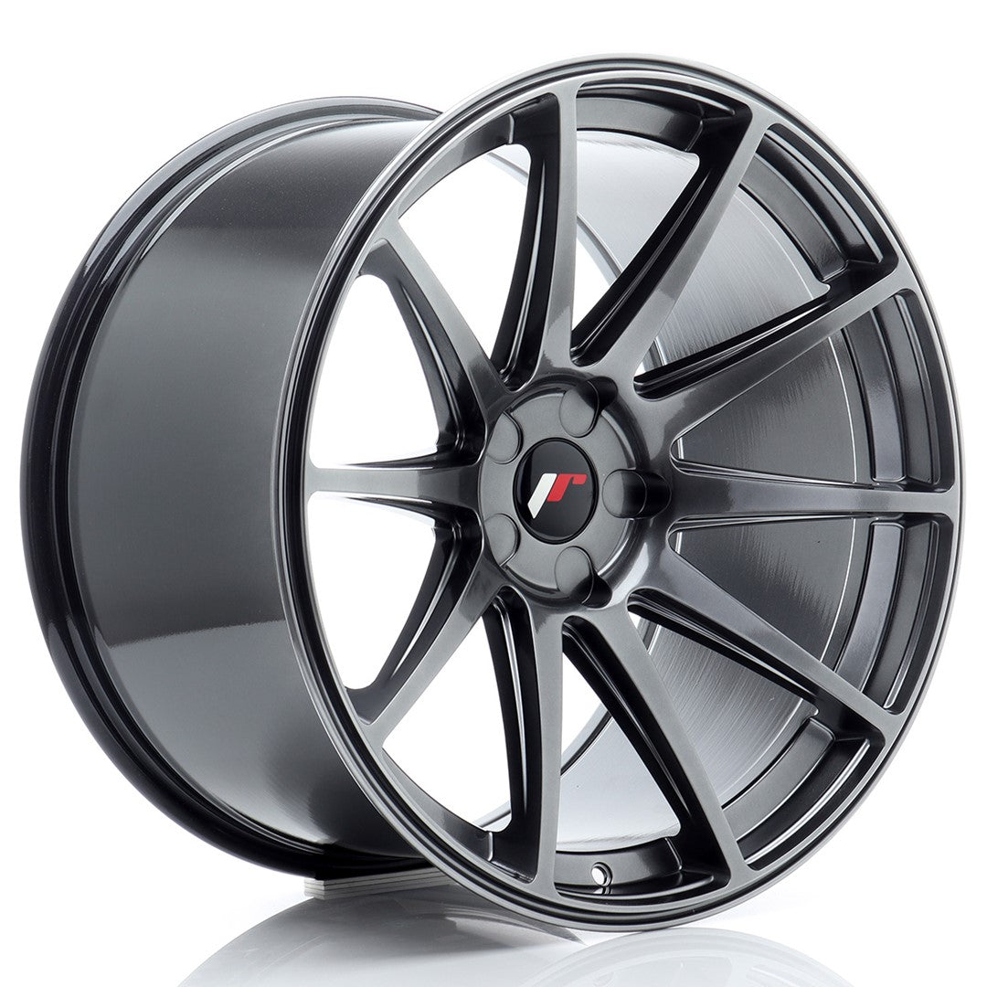 Felg JR Wheels JR11 20x11" Hyper Black – sett forfra