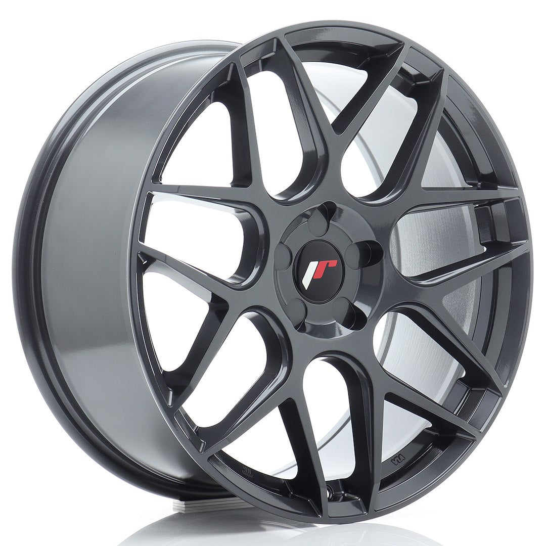 Felg JR Wheels JR18 19x8,5" Hyper Gray – sett forfra