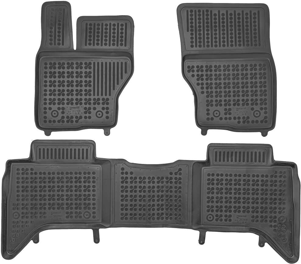 Rezaw-Plast gulvmatter til Land Rover Range Rover (L405) – gummi med høykant