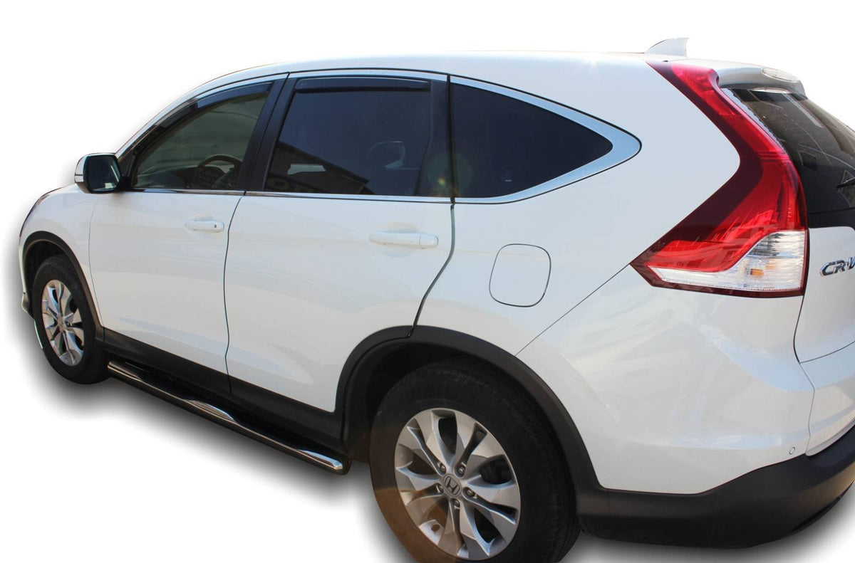 Vindavviser Honda CR-V IV / sett 4 stk. (2012-2018) – PMMA Plexi - nærbilde
