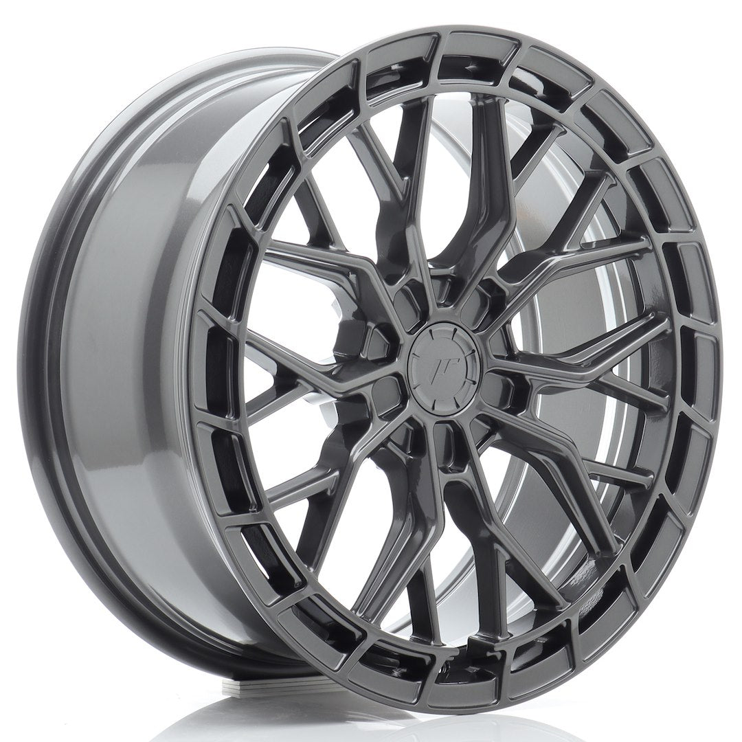 Felg JR Wheels JR48 18x8" Hyper Gray – sett forfra