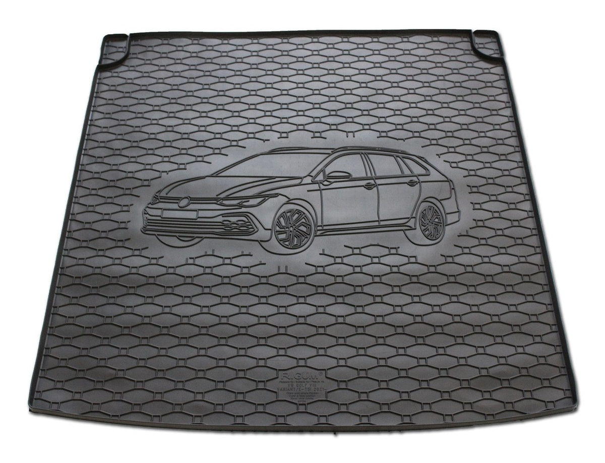 Rigum bagasjeromsmatte til Vw Golf VIII Variant e-TSI – luktfrie gummi
