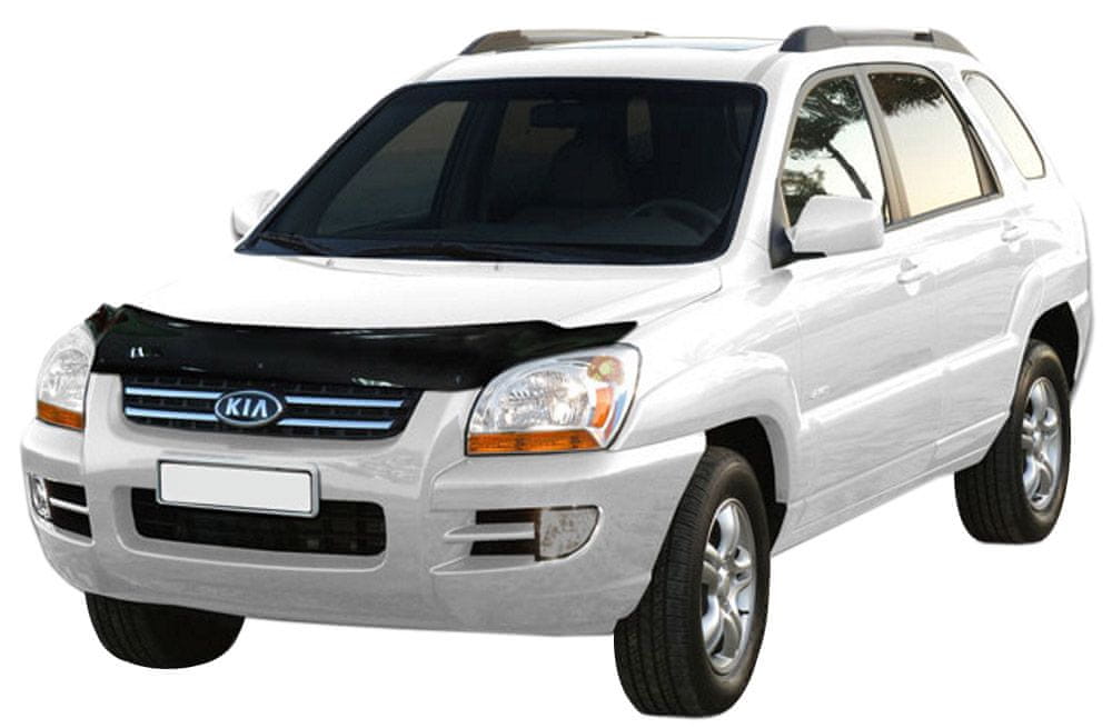 Scoutt panserbeskytter i akryl til Kia Sportage II (2004-2010) med klipsmontering og steinsprutbeskyttelse