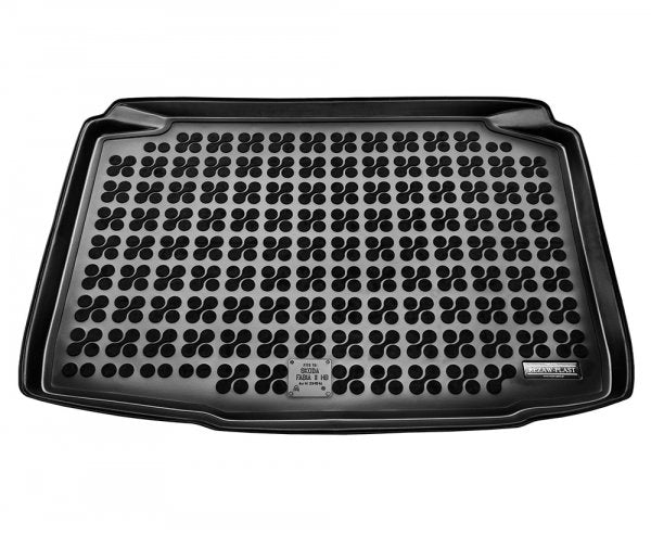 Rezaw-Plast bagasjeromsmatte til Skoda FABIA II Hatchback – TPE-gummi