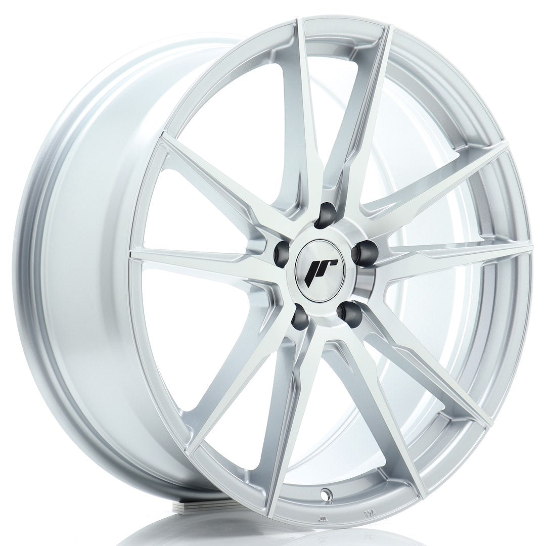 Felg JR Wheels JR21 20x8,5" Silver – sett forfra