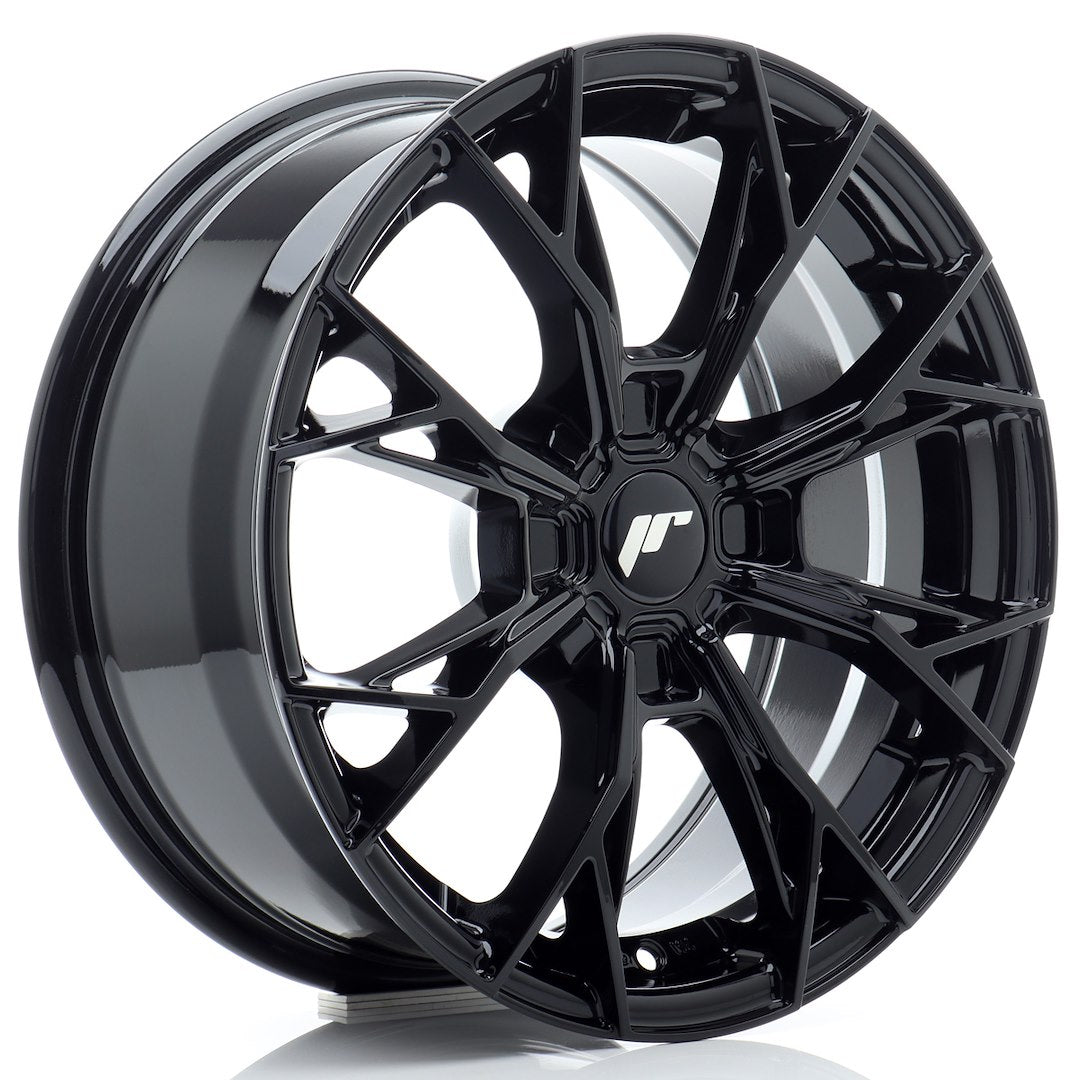 Felg JR Wheels JR49 16x7" Black – sett forfra