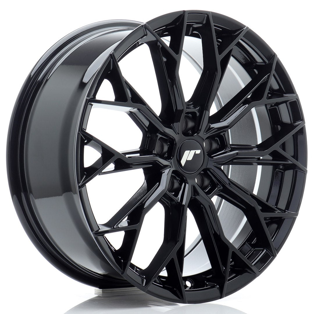 Felg JR Wheels JR49 18x8" Black – sett forfra