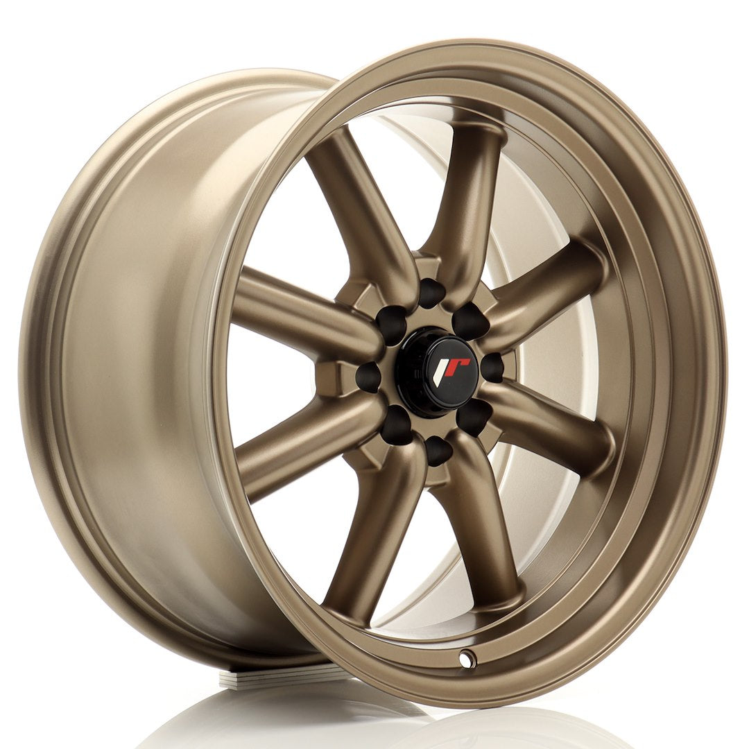 Felg JR Wheels JR19 17x9" Bronze – sett forfra
