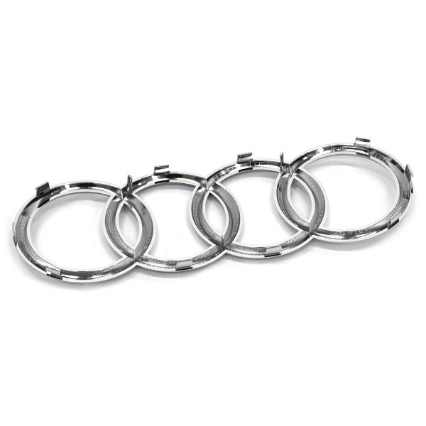 Emblem Audi Q5 FY Facelift Chrome - sett forfra