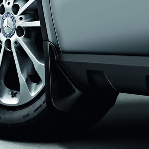 Mercedes OEM skvettlapp til Mercedes EQA (H243) / GLA (H247) – svart matt