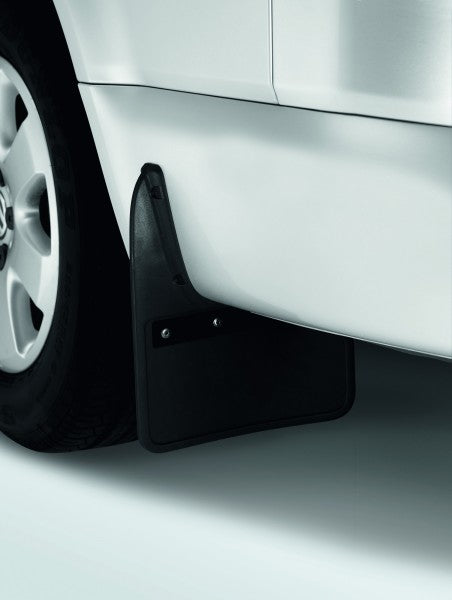 VAG OEM skvettlapp til Vw T5 / T6 / Black - sett 2 stk. – svart ABS-plast