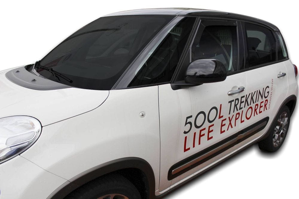 Heko vindavviser til Fiat 500L – PMMA Plexi materiale