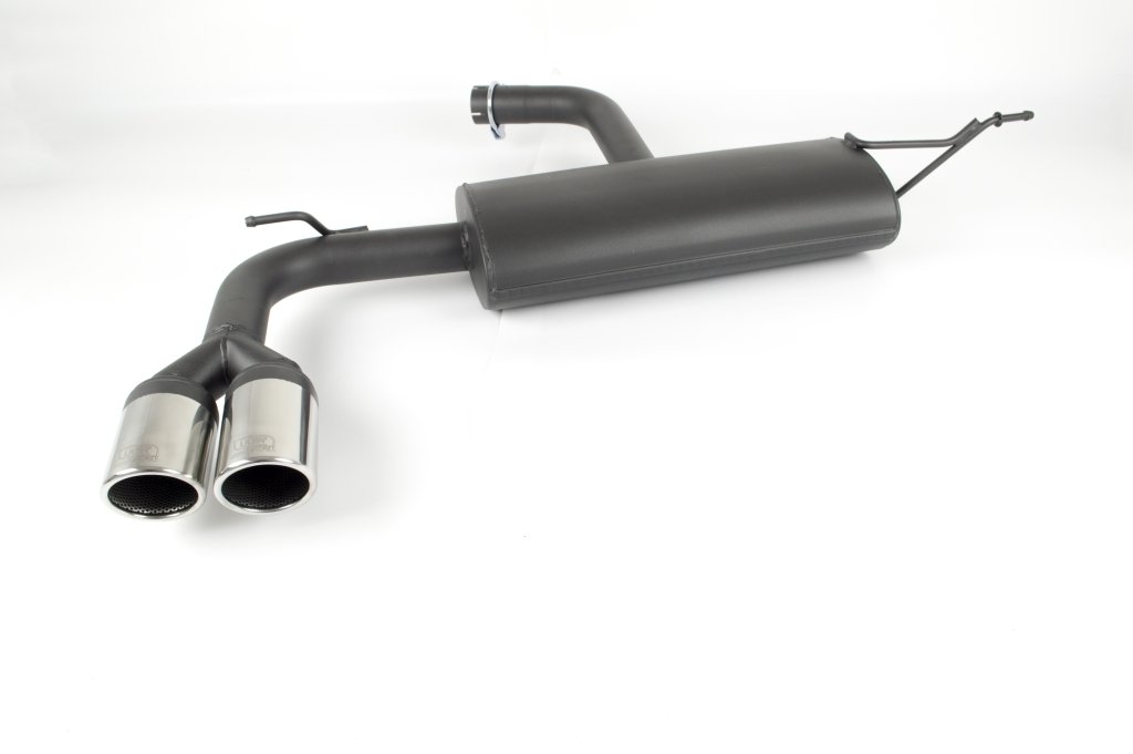 Sluttdemper Ulter A3 8V Sportback 5D 101-239 med dobbel 2x80mm rustfri polerte endepiper