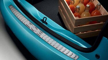 Bagasjeromsmatte Renault Zoe (2012-2024) – TPE - Gummi - detaljer