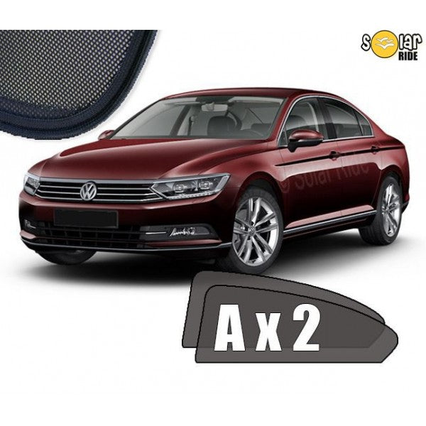 Sr solskjerm i akryl til Vw Passat B8 Sedan, vindavviser og regnbeskyttelse