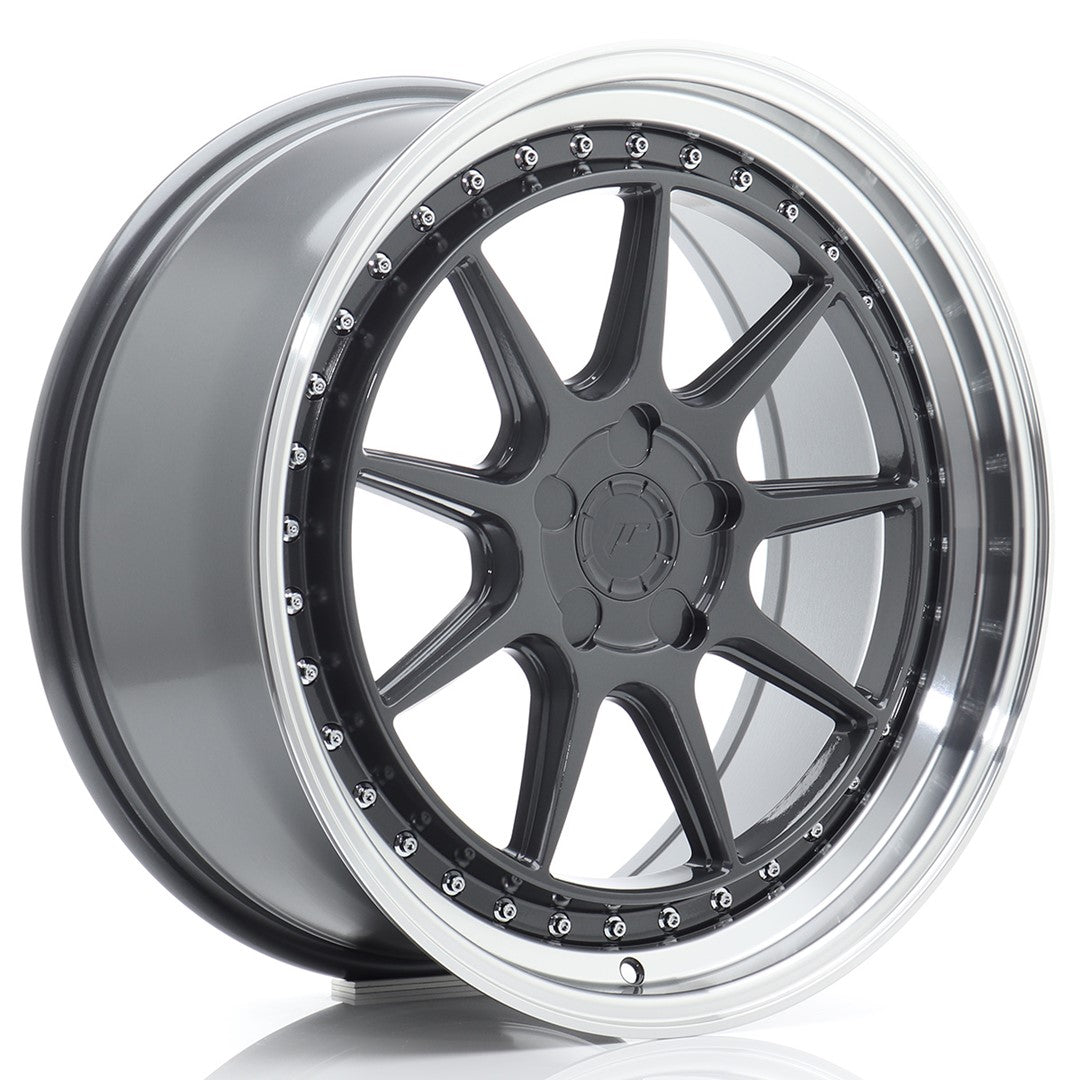 Felg JR Wheels JR47 19x8,5" Hyper Gray – sett forfra