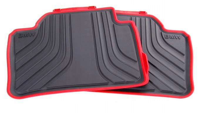 Gulvmatter Bmw 1 (F20 / F21) – TPE Gummi | BMW OEM - sett bakfra
