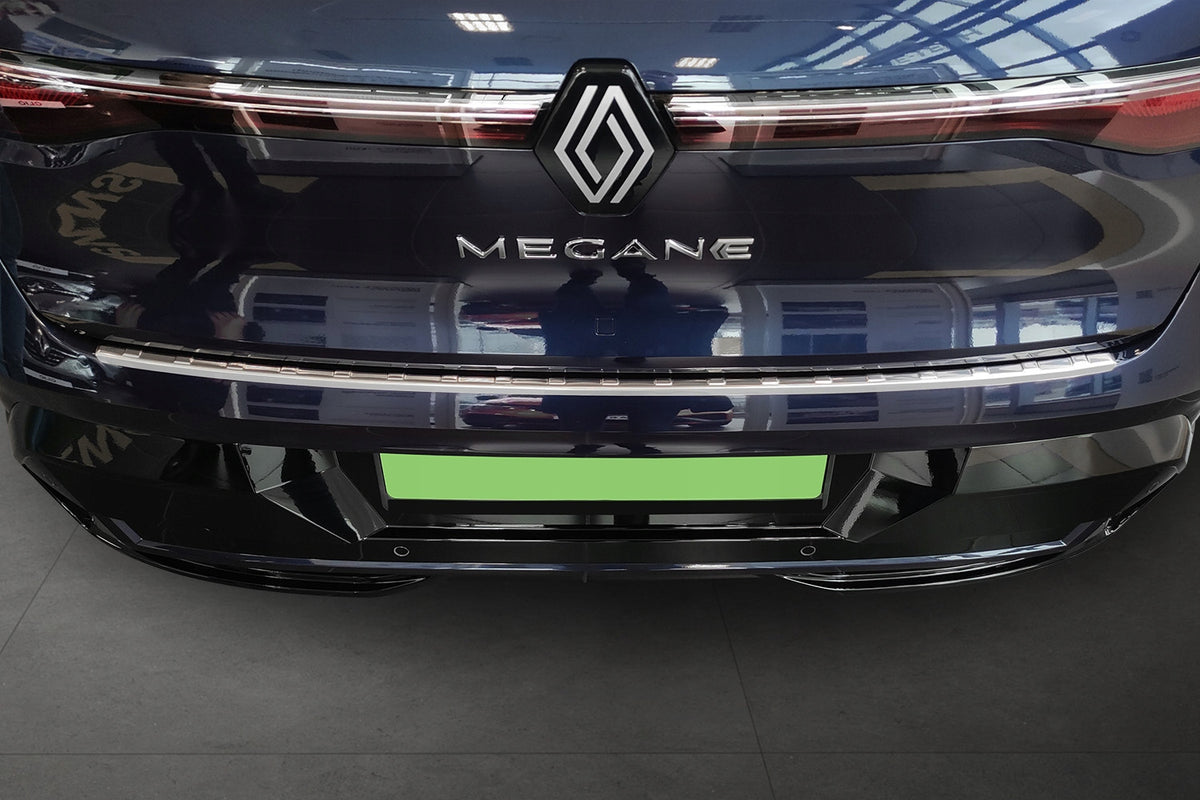 Bakfangerbeskytter Renault Mégane E-Tech Electric / Steel Chrome (2022-) – Rustfritt stål - detaljer