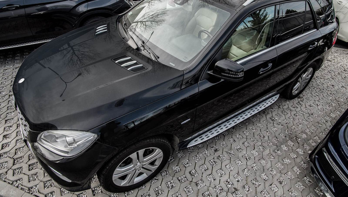 Stigtrinn Mercedes ML (W166) Ventshield (2011-2015) - sett bakfra